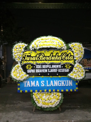 Papan Bunga Duka di Jelambar Baru